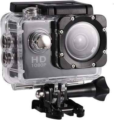 Topiky Cámara de acción 4K WiFi Impermeable 30m Deportes al Aire Libre Video DV Cámara 1080P Full HD LCD Mini videocámara con 900mAh Baterías Recargables y Accesorios de Montaje Kits(Negro)